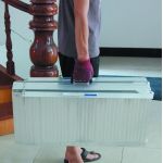 Skladateľná prenosná rampa pre invalidné vozíky 152 cm