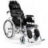 Nastaviteľný hliníkový invalidný vozík s toaletným vedrom FS 654LGC