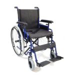 Invalidný vozík oceľový  H011