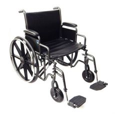 Big-TIM  Invalidný vozík kovový, nosnost 225 kg