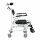Toaletný a sprchovací polohovateľný vozík Master Tim Plus